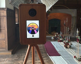 Vintage DSLR iPad Selfie Pod Photobooth