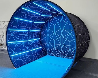 Cave LED Photobooth Backdrop Enclosure
