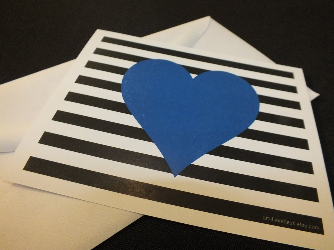 Printable Blank Flat Cards | Etsy