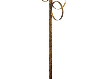 Vintage Florentine/Hollywood Regency Floor Towel Holder 4 Rings