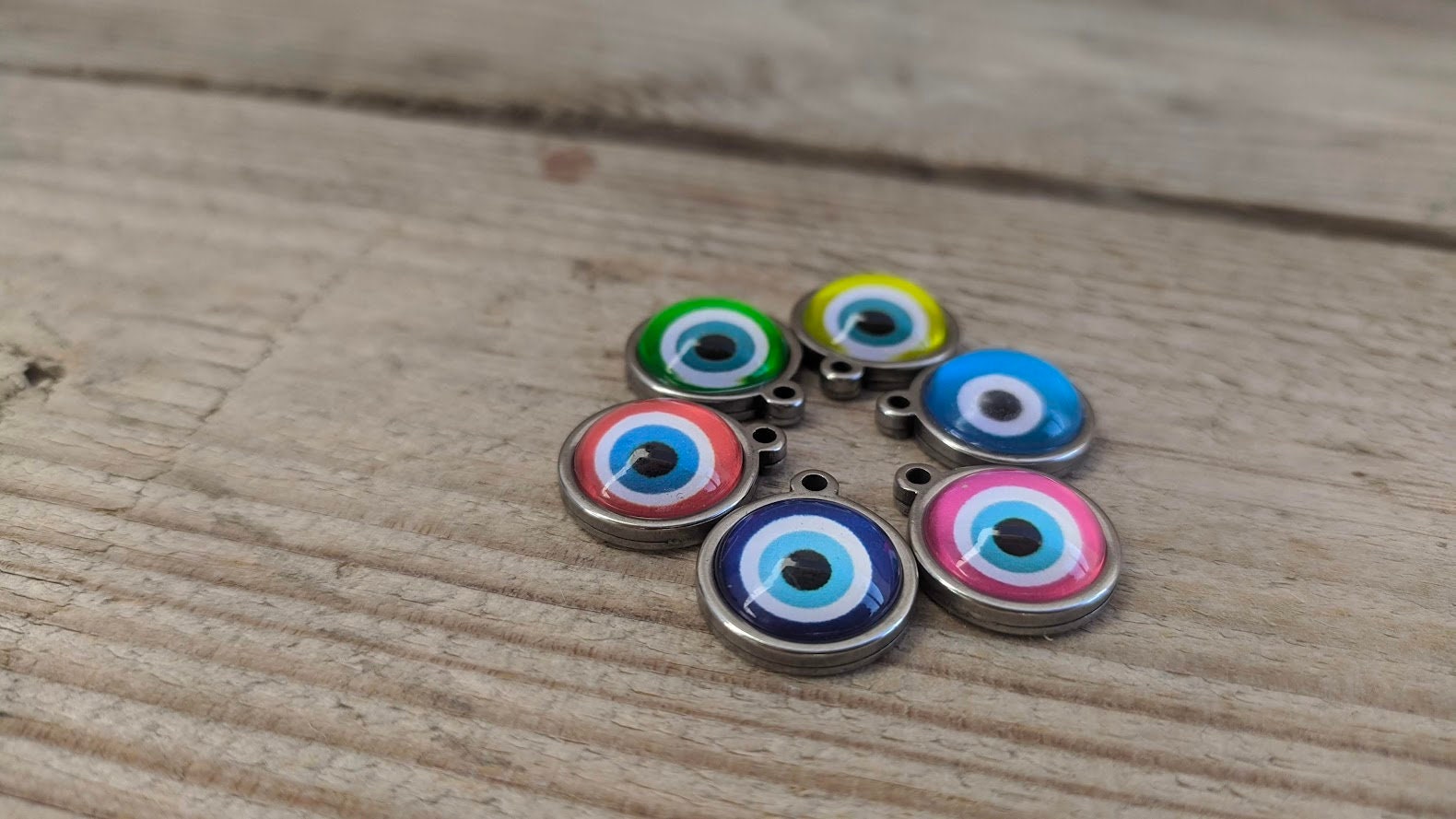 Cat Tags DELORIGIN 10pcs Heart Collar Bells For Cat Dog, Red Heart