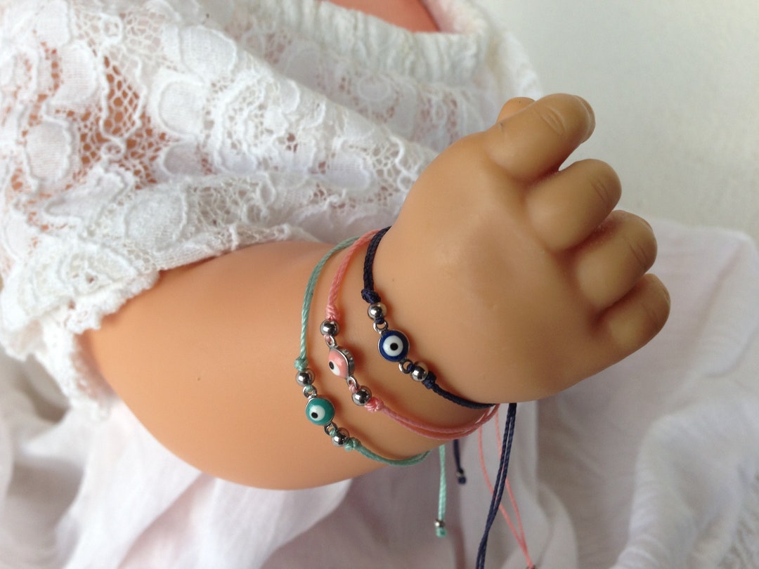 Evil Eye Baby Protection Bracelet New Mom Gift Etsy Canada