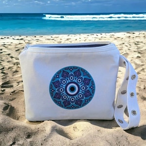 Mandala Evil eye Pouch - Greek Gift - Made in Greece