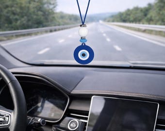 Siliconen autobedel boze oog – achteruitkijkspiegelaccessoire