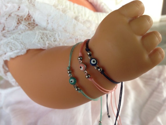 Evil Eye Baby Protection Bracelet New Mom Gift Etsy Evil Eye Baby Protection Bracelet New Mom Gift Etsy