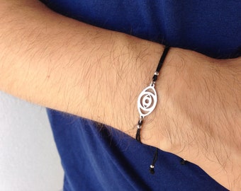 Men's protection evil eye bracelet