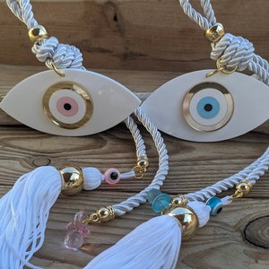 Baby Wall hanging - Evil eye Baby gift - Child protection - Greek Gift Idea