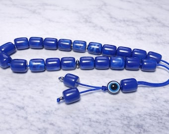 Blaue Böse Auge Komboloi Sorgen Perlen - Griechische Geschenk