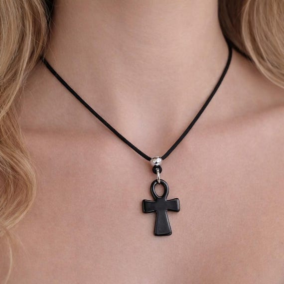 Pendentif Croix égyptienne - Bijou Vintage Occasion, Symbole Ancien