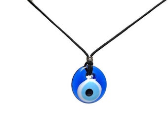 Glass Evil eye Rearview Mirror charm - new car gift, Car accessories, Car decoration