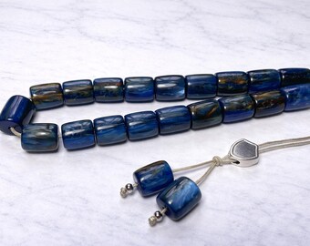 Komboloi Bleu - Cadeau Anti Stress - Accessoire Homme