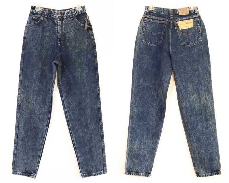 Deadstock Levis 902 90s Stone Wash Dark Blue Jeans 900 Series | Etsy