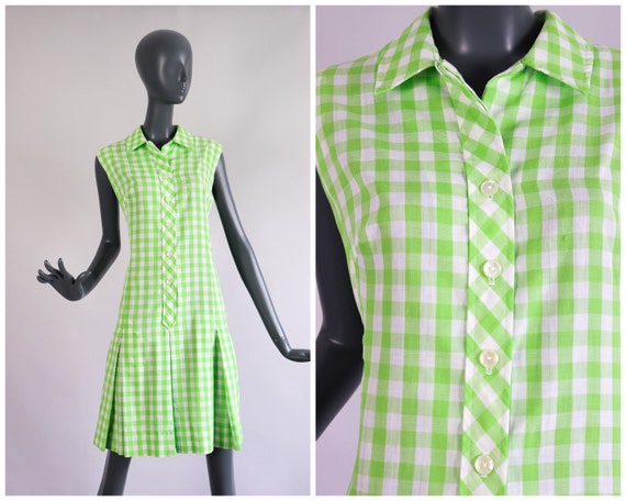 60s Mod Romper Playsuit Scooter Mini Dress 1960s A