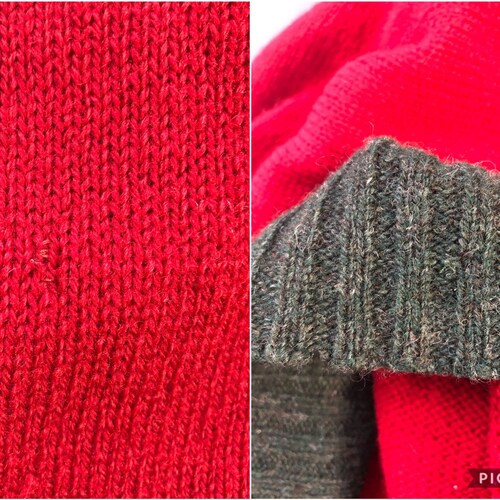 Tyrolean Sigi Scheiber shops Austrian Wool Cardigan Sweater Puff Sleeves Novelty Print Christmas Holiday Dirndl Jumper Bavarian Knit Folk Peasant