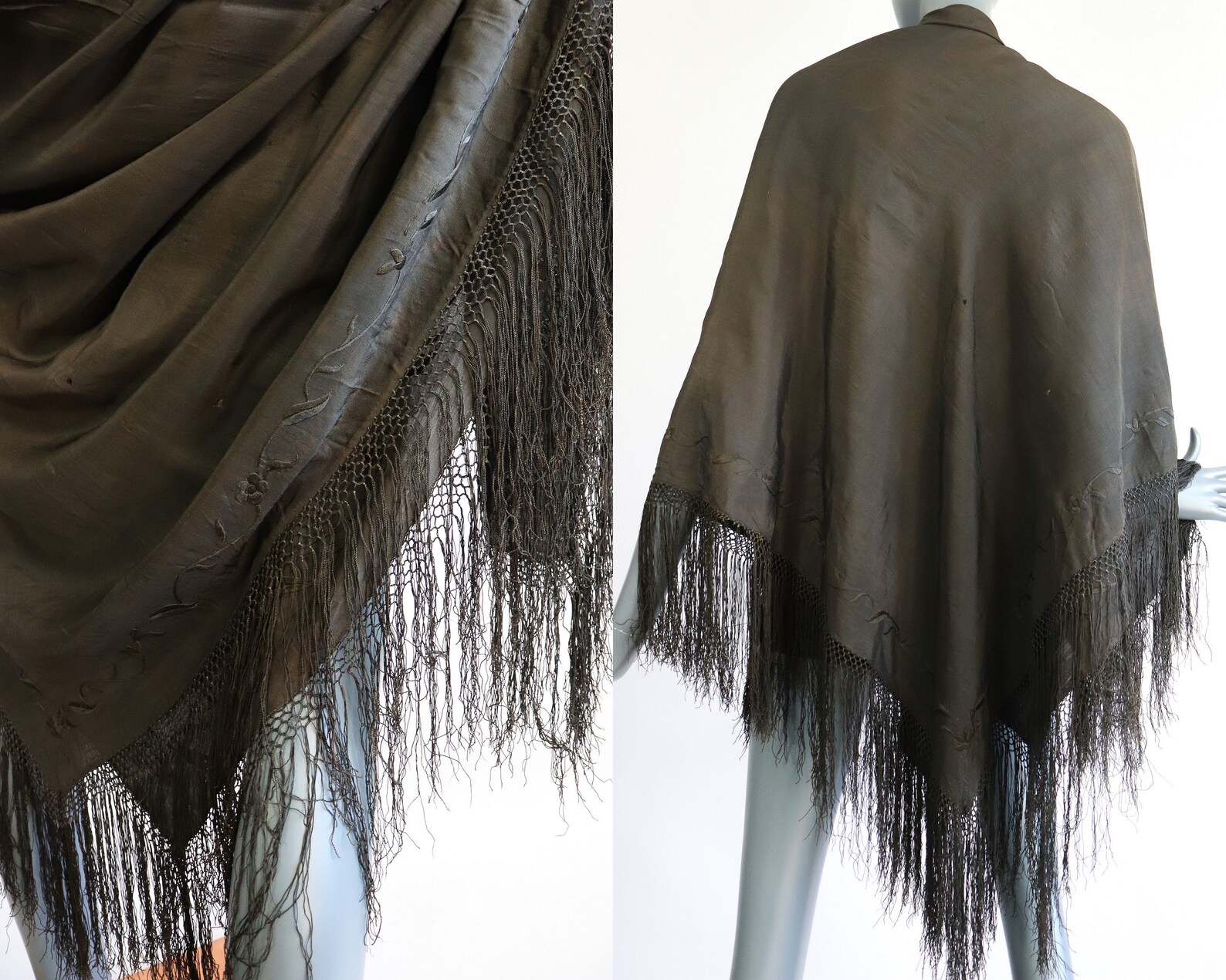 1920s flapper shawl