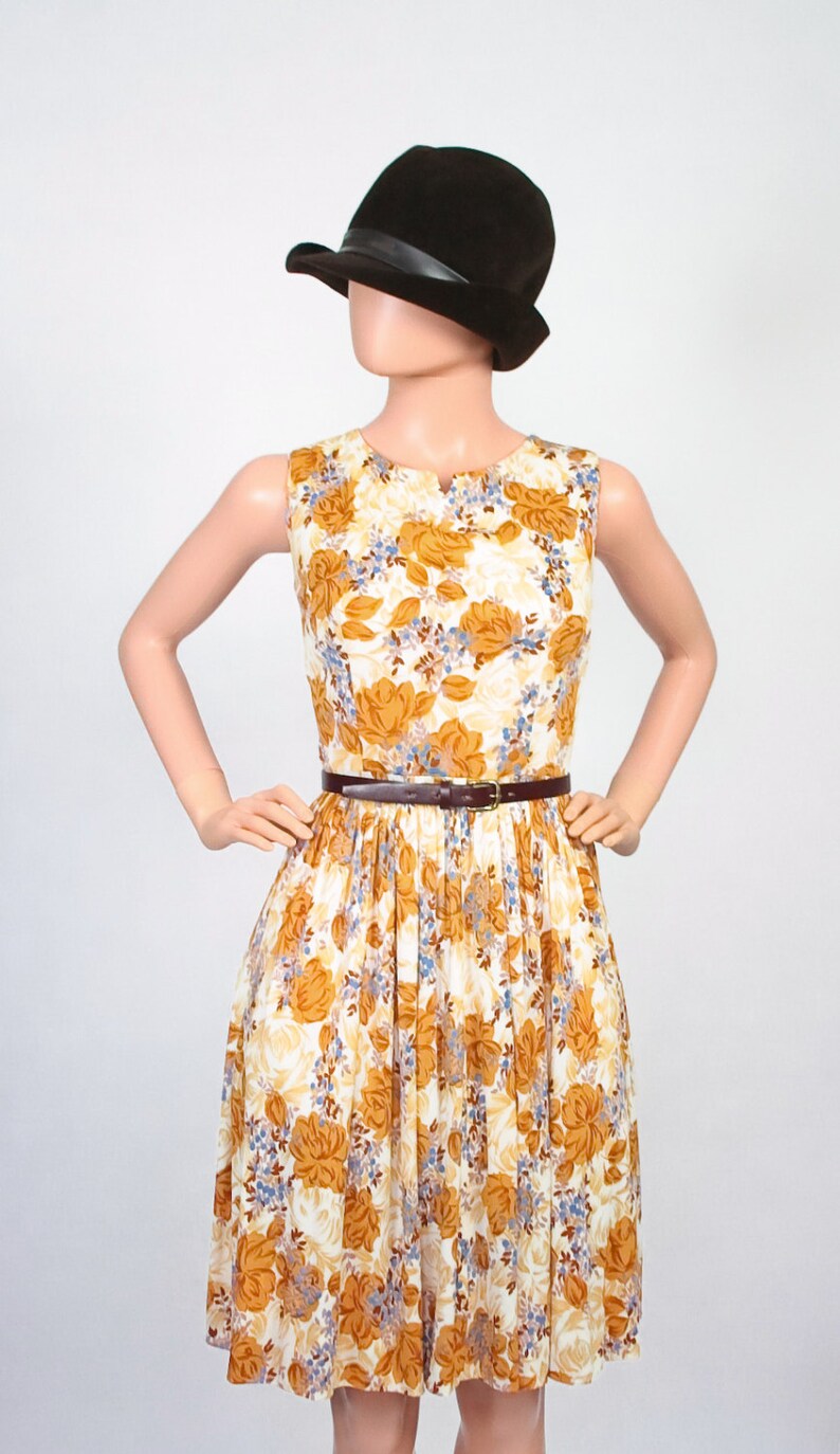 50s floral print