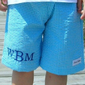 NEW Pattern The William Seersucker Swim Trunks Instant Download