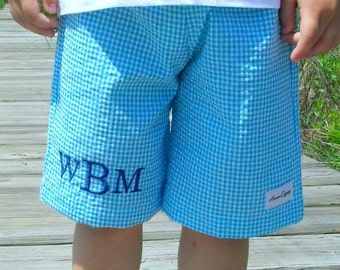 NEW Pattern The William Seersucker Swim Trunks Instant Download