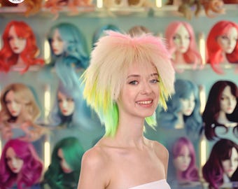 JSHDUSA Fascia per capelli con banana, accessorio per costume per adulti, cappello per cosplay, oggetti di scena fotografici, grazioso copricapo