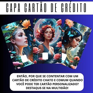 Credit Card Stickers - Arte Adesivo Cartão - Credit Card - Custom Card Printable Digital Download - Digital Download - Skin Card Credit