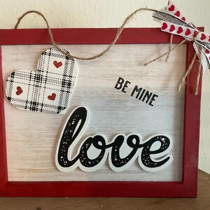Valentine’s Day themed decor
