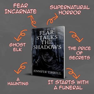 Fear Stalks the Shadows, a Supernatural Horror Novella, AUTOGRAPHED