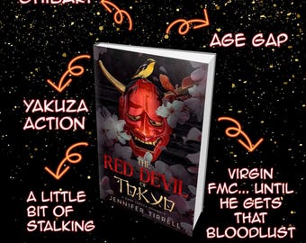 The Red Devil of Tokyo, A Dark Yakuza Romance, AUTOGRAPHED