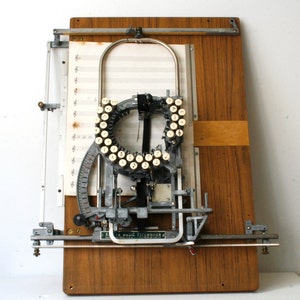 Rare Keaton Music Typewriter image 1