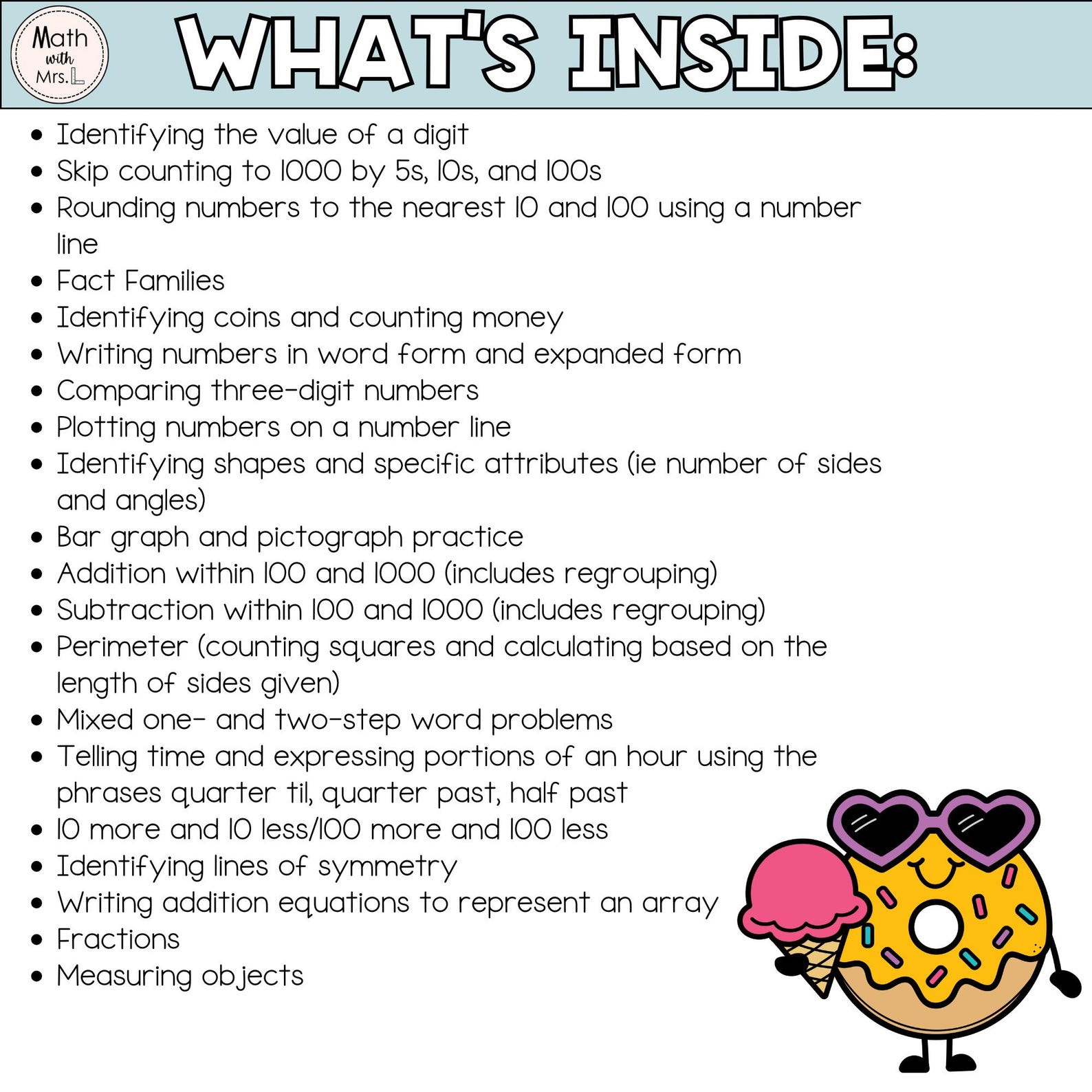 2nd Grade Summer Math Packet | End of Year Review Worksheets ...