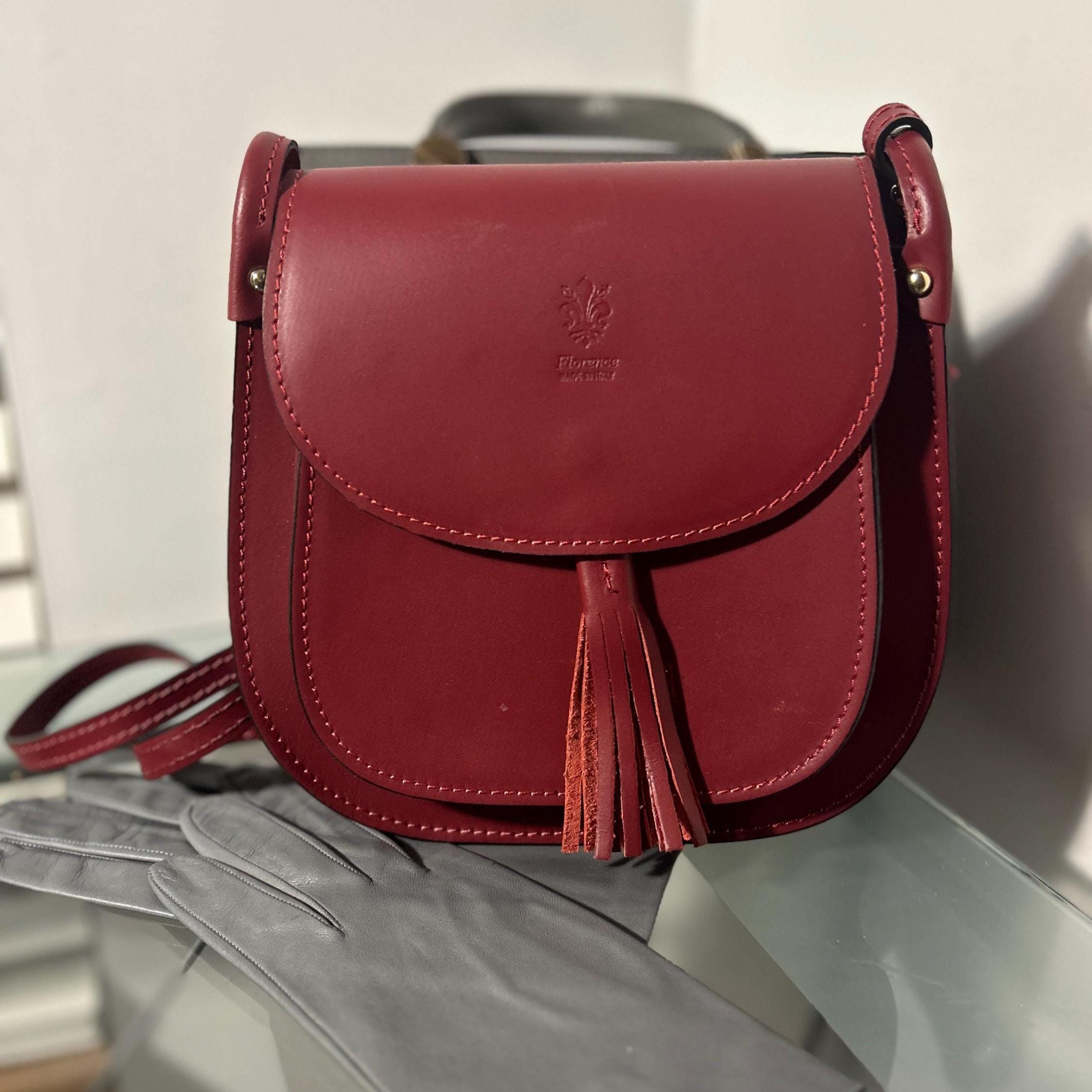 Made in florence red bag - Etsy 日本