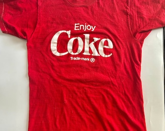 Vintage Coca Cola Red Tee shirt