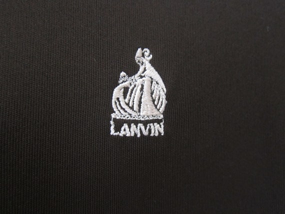 Vintage Lanvin Brown Jersey Dress - image 2