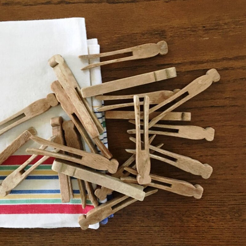 Old Clothespins - Etsy
