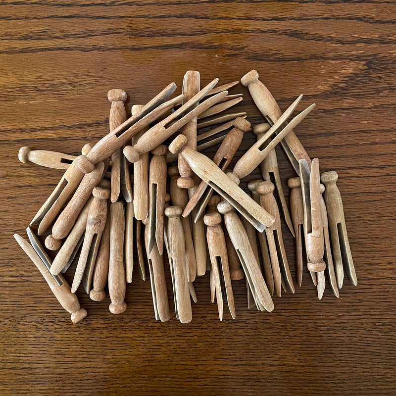 Old Clothespins - Etsy