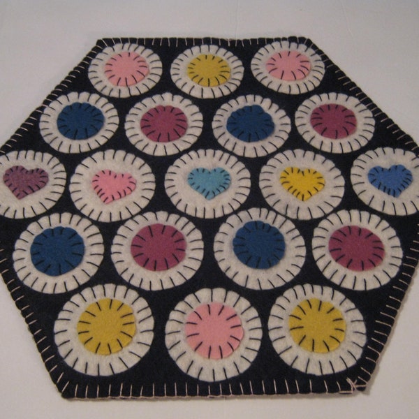 Valentine Penny Rug Etsy