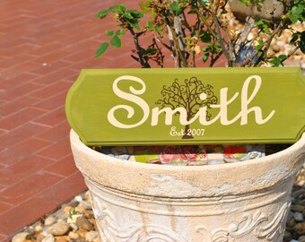 Custom Family Name Plaque