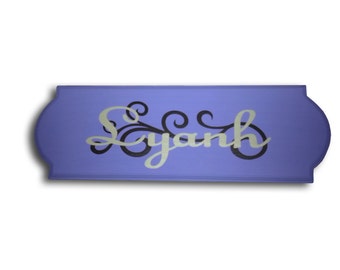 Custom Family Name Plaque