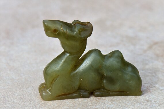 Old Vintage Jade Camel Nephrite Figurine Statue Il_570xn