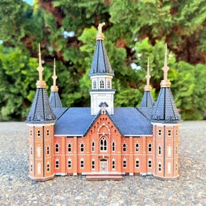 Templo del centro de la ciudad de Provo: archivos láser, obsequios mormones, Glowforge, bodas
