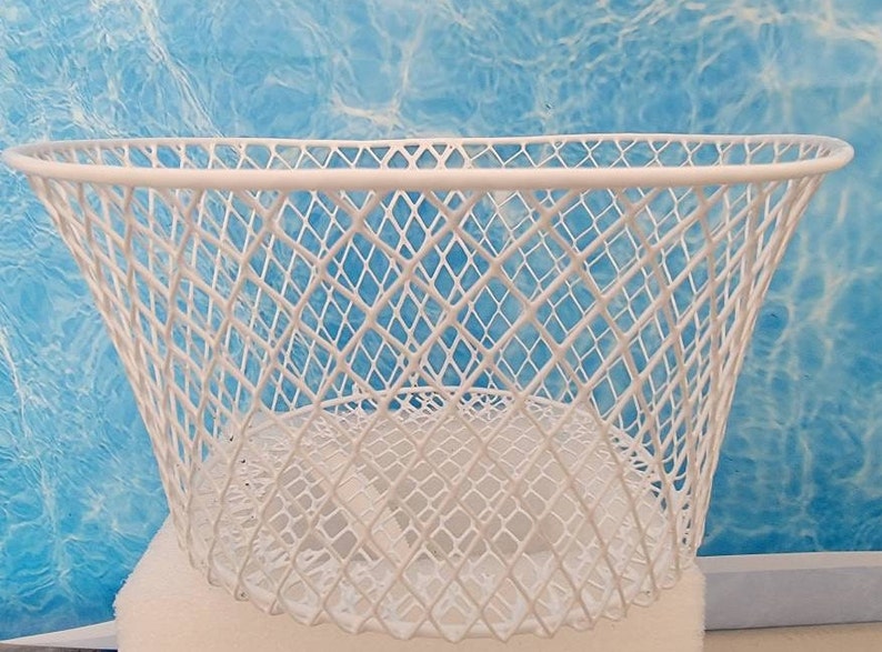 Round Orchid Wire Basket Set of 2 for Orchids Vinyl Coated Etsy