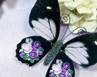 Paper Butterfly Embellishments | Butterfly Die Cuts | Scrapbooking | Wedding Decor | Home & Party Decor | Violet Rose