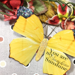 Paper Butterfly Embellishments | Butterfly Die Cuts | Scrapbooking | Paper Crafts | My Sunshine