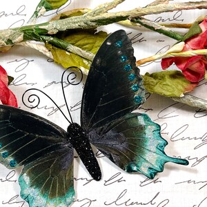 Papier Schmetterling Verzierungen | Schmetterling Die Cuts | Scrapbooking | Hochzeitsdeko | Haus & Party Dekor | Ein Hauch von Petrol
