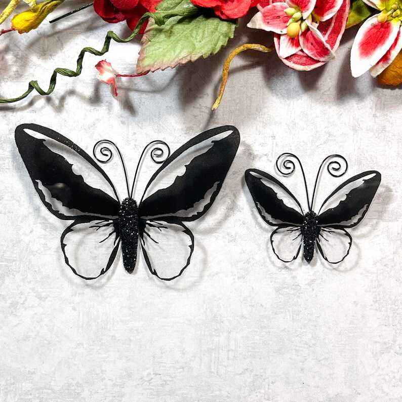 Acetate Butterfly Embellishments Transparent Butterflies Butterfly Die Cuts Scrapbooking Wedding Decor Home & Party Decor G11 image 5