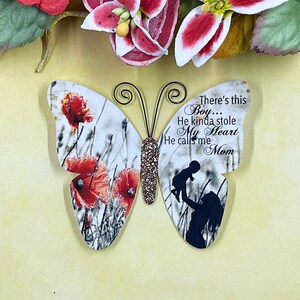 Paper Butterfly Embellishments Mother's Day Butterfly Die Cuts Scrapbooking About A Boy Original Sentiment