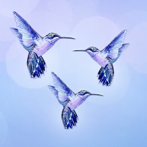 Paper Hummingbird Embellishments | Hummingbird Die Cuts | Scrapbooking | Home & Party Decor | Rosalia