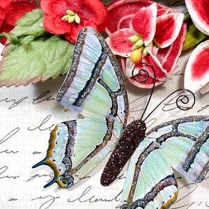 Enfeites de borboleta de papel | Cortes de borboletas | Álbum de recortes | Decoração de casamento | Decoração de casa e festa | Rio de lua