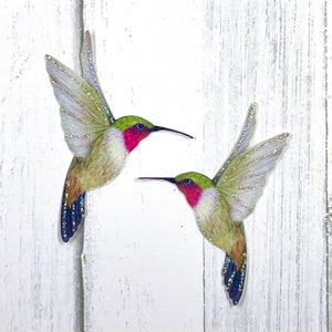 Paper Hummingbird Embellishments Hummingbird Die Cuts Scrapbooking Home & Party Decor Zephyr image 4