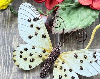 Paper Butterfly Embellishments | Butterfly Die Cuts | Scrapbooking | Wedding Decor | Home & Party Decor | Vintage Inspired