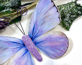Paper Butterfly Embellishments | Butterfly Die Cuts | Scrapbooking | Wedding Decor | Home & Party Decor | Lavender Daydreams